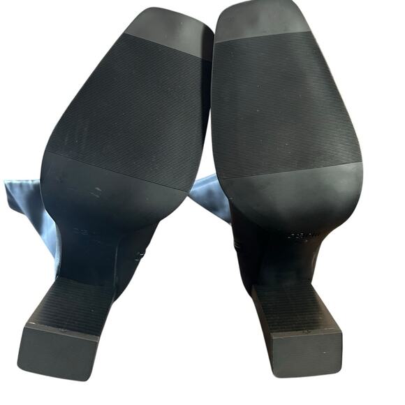 Bar III Haydin Square-Toe Dress Booties Tall Knee High Block Heel NEW Size 11 - Picture 7 of 8